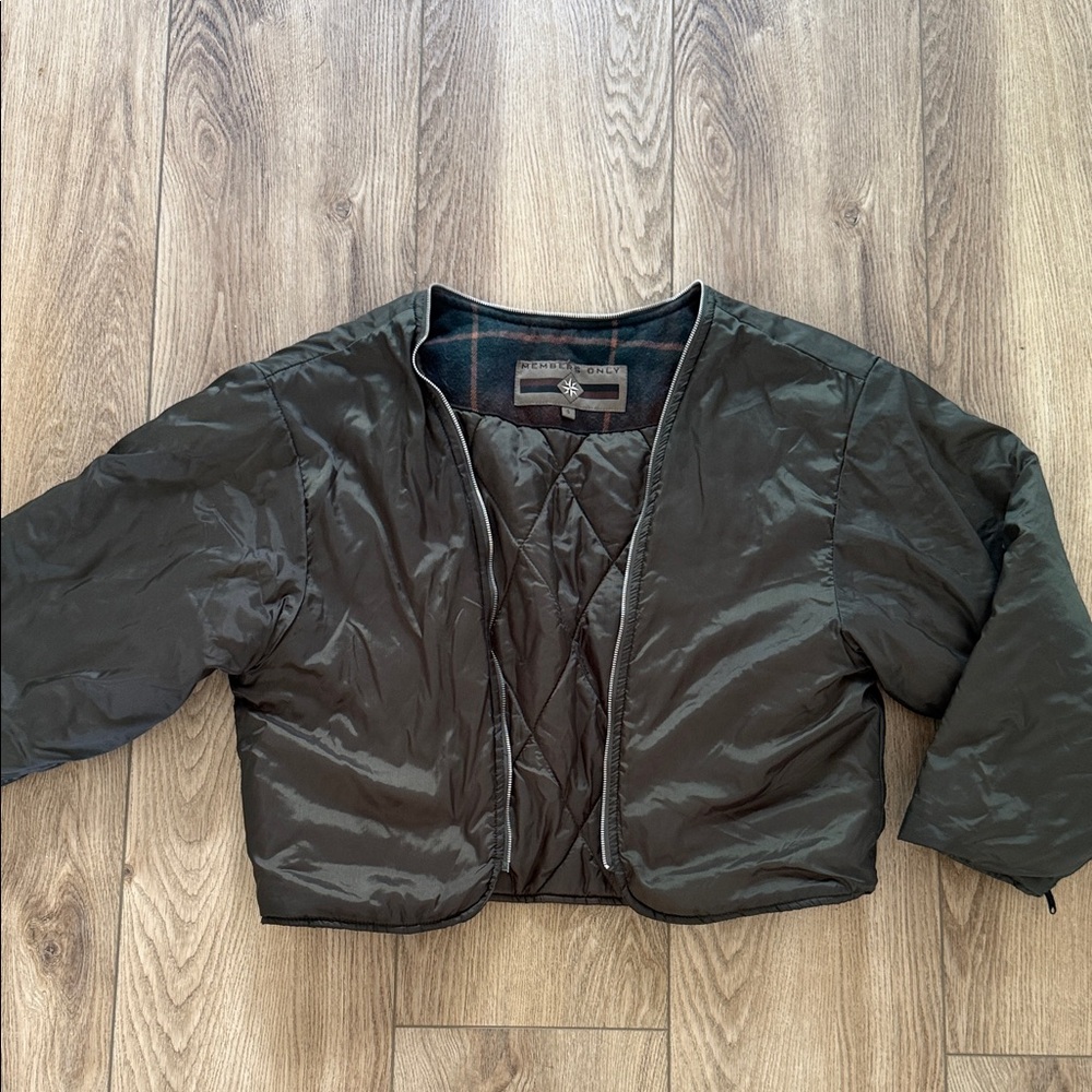 Members Only Bomber Jacket - Small